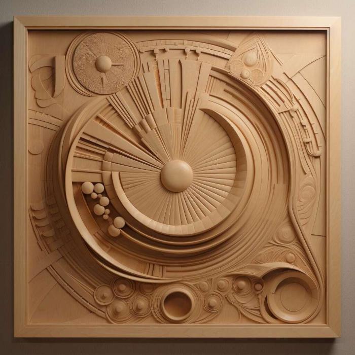 نموذج ثلاثي الأبعاد لآلة CNC 3D Art 